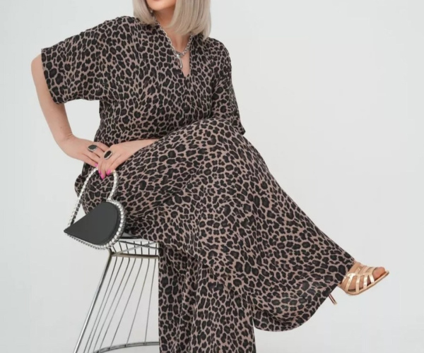 Комбинезон женский (мелкий принт)